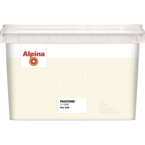 Alpina Wandfarbe Pantone matt sea salt 2,5 L Wandfarbe