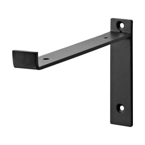 Dolle Regalträger Lip 26 x 13 x 3 cm schwarz Metall Regalträger