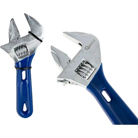 Llave inglesa ajustable, corta, 200 mm, 0-48 mm (6/48) (1/3)