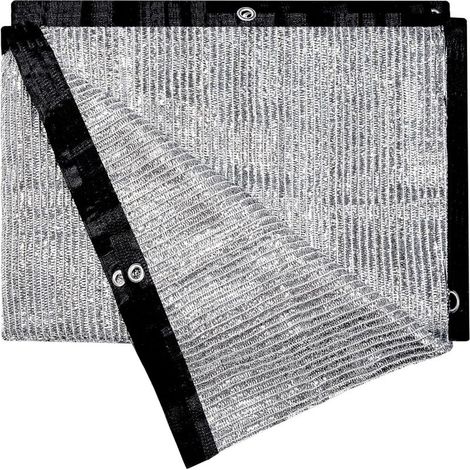Sonnenschutzgewebe aus Aluminiumlegierung, reflektierender Sonnenschutzvorhang für Haustiere, 2 x 3 m, UV-Schutz für Garten, Terrasse, Hundezwinger