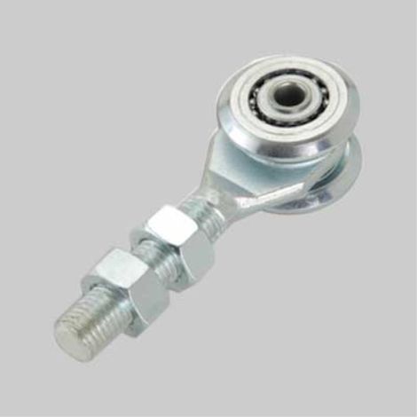 Carrello per portoni scorrevoli a 2 cuscinetti ø 44 mm - m12 (1/2)
