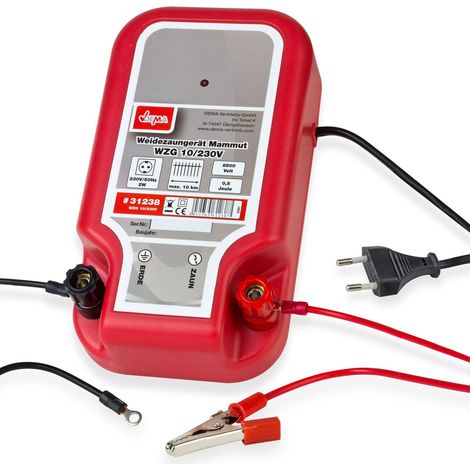 Weidezaungerät Elektrozaungerät Mammut WZG10 230V Elektrozaun Weidezaun