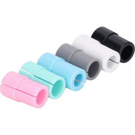 Set mit 6 Sharpie-Stiftadaptern, kompatibel mit Cricut Explore Air 1/2/3 und Maker, 6 Farben (schwarz, weiß, grau, rosa, grün, blau), Zeichenzubehör für Schneidemaschinen, Umrüstsatz. (1/5)