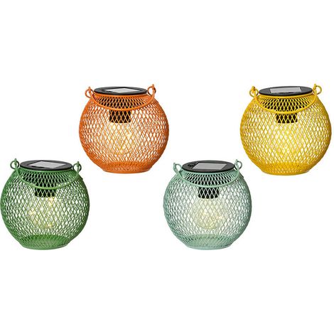 Tragbare Lampe lumineo Solar Eisen 27 cm warmweißes Licht (1/3)