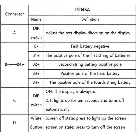 Testeur de tension 4S pour batteries au lithium : mesure et identification de cellules individuelles, voltmètre à comptage en série pour batteries lithium-ion et batteries lithium-fer-phosphate (LTO) (1/5)