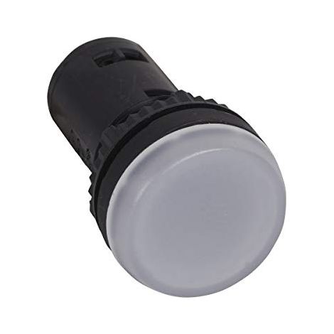 Voyant monobloc avec LED intégrée IP69 Osmoz complet blanc 230V AC