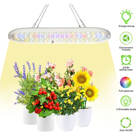 Lampe de croissance LED, spectre complet compatible avec les serres et la culture hydroponique d'intérieur B-AquaForge