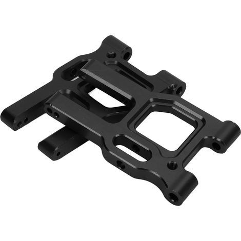 2 bras oscillants avant en alliage d'aluminium, accessoires pour voiture télécommandée LC Racing PTG-2 1/10, noir (1/5)