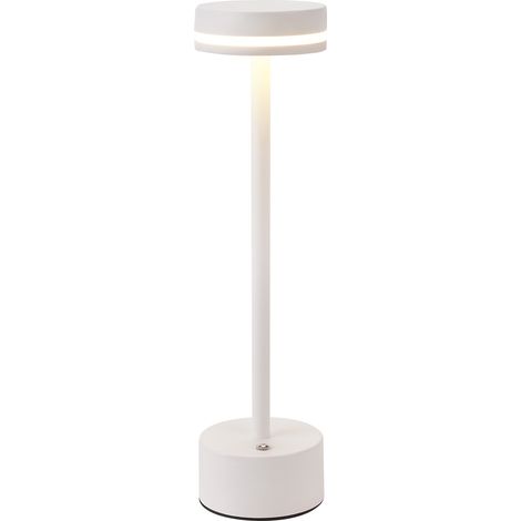 GBLY Lampada da tavolo , lampada da tavolo LED wireless a batteria, lampada da comodino dimmerabile con batteria ricaricabile USB-C, lampada touch, lampade da tavolo bianche, per camera da letto