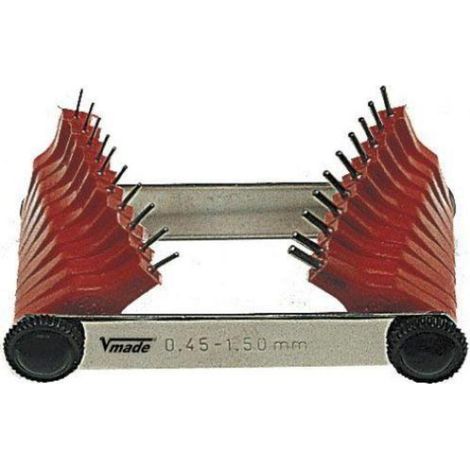 VOGEL JUEGO CALIBRES PARA INYECTORES Paso (mm) 1.50-3.00