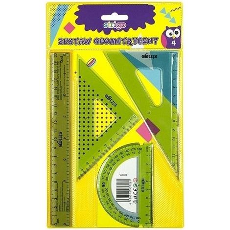 Set geometrico di 4 elementi Strigo SSC009