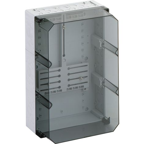 Spelsberg Caja de contador, grado de protección IP65, resistencia al impacto IK08, clase de protección II, tensión nominal 400V AC, libre de halógenos, 75201101