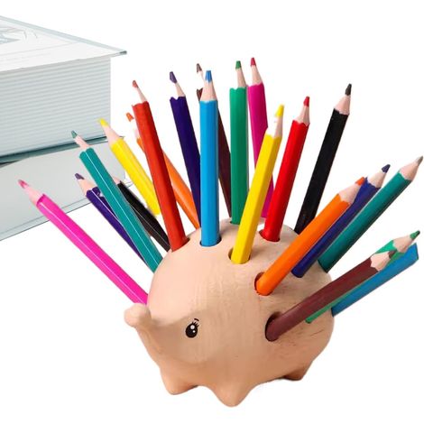 Animal pencil holder for desk, cute animal pencil holder 24