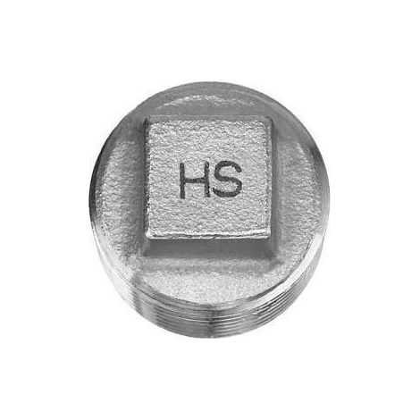 Hermann Schmidt Edelstahl-Stopfen 1/2" (1/5)