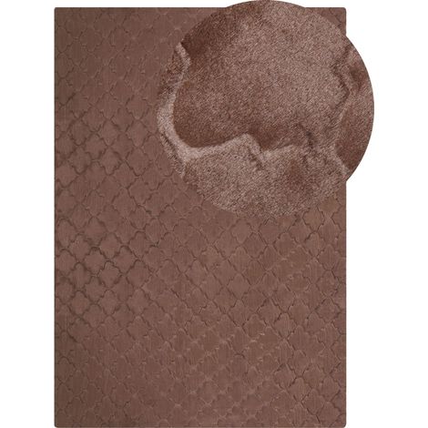 Kunstfellteppich GHARO Braun 160 x 230 cm