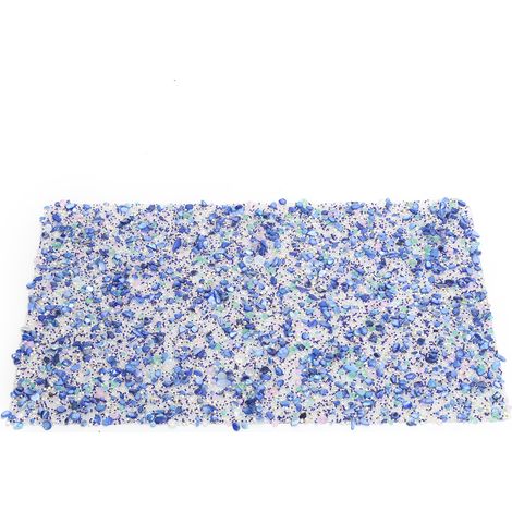 Hotfix Ribbon Artificial Gem Stone Beaded Iron On Applique Chain Crystal Trim DIY DecorBlue (1/5)