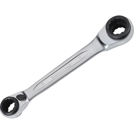Bahco S4RM Series Reversible Ratchet Spanner Set (21mm, 22mm, 24mm, 27mm)