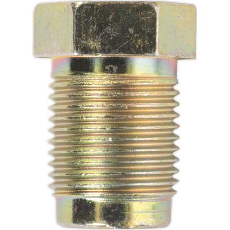 Sealey BN121 Brake Pipe Nut Male M12 x 1mm - Pack of 10