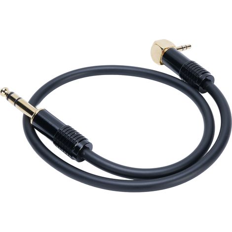 Câble stéréo bidirectionnel 3,5 mm vers 6,35 mm (6,35 mm mâle 6,35 mm vers 3,5 mm mâle 3,5 mm) pour guitare, ordinateur portable, haut-parleurs et amplificateurs (50 cm). (1/5)
