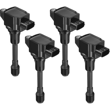 Zündspulen kompatibel mit Nissan Frontier 05–17, März 13–14, Versa Note 14–19, kompatibel mit Suzuki Equator l4 1,6 l 2,5 l 09–12, Spule für UF719, 4er-Set