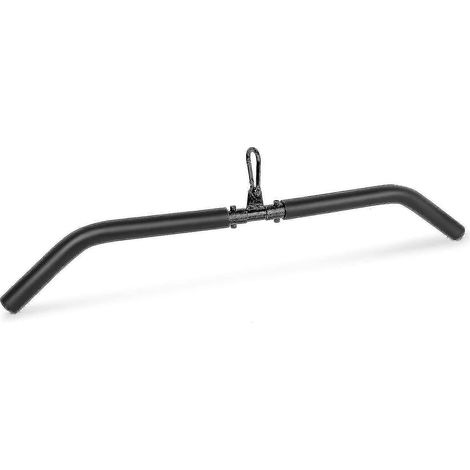 Barre de traction avec poignée en caoutchouc, accessoire pour machine à câbles, équipement de musculation et de fitness à domicile pour le renforcement musculaire, exercices pour les triceps et les mu (1/5)
