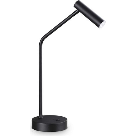 Ideal Lux EASY Integrierte LED-Tischleuchte Schwarz 250Lm 3000K (1/2)