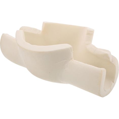 Cache de Compteur D'eau Isolant en Éponge Blanche, Protection Contre le Gel pour Boîtiers et Tuyaux Extérieurs en Hiver (1/5)