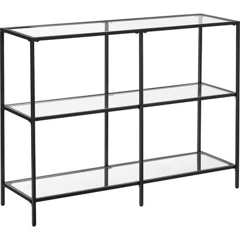 Console - leobert - noirtransparent - 100 x 30 x 73 cm (1/5)
