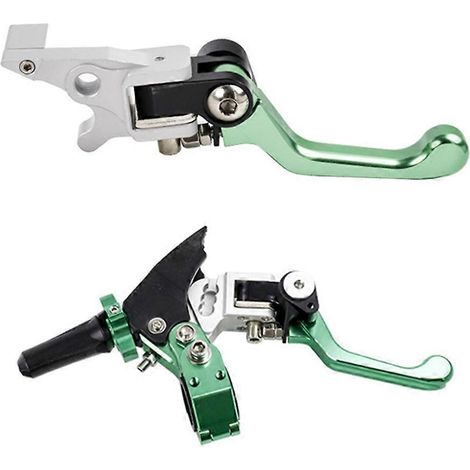 Cross-Country Motorrad ASV Klappgriff Kupplungsgriff Handbremsgriff für CQR CRF YZF Motorrad Umbau Grün (1/5)