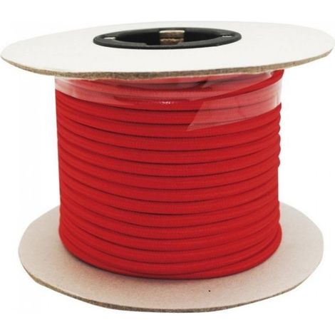 Cavo elettrico rosso 2 rotoli da 0,75 mm 25 m