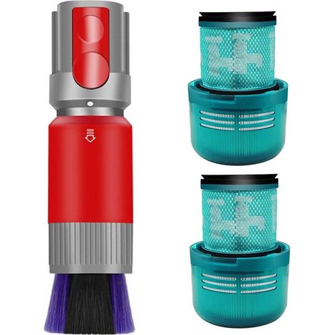 Compatible avec l'aspirateur V15, brosse de dépoussiérage sans rails, tête d'aspiration, filtre, espace ultra-étroit-AquaForge (1/5)
