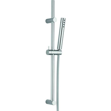 Set doccia Pretto cromato su asta