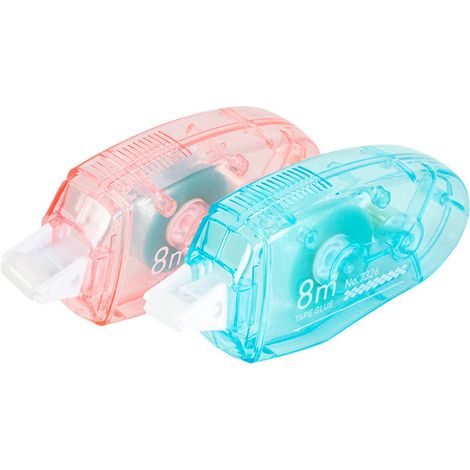 Rolle doppelseitiges Klebeband 6 mm x 8 m, hochviskos, stabiler Klebstoff für Scrapbooking, ideal für Schule und Büro. (1/4)