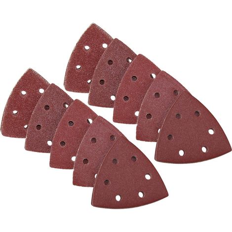 Veto Delta Schleifdreiecke 100 Blatt Schleifscheiben Sortiment 93x93x93 Deltaschleifer