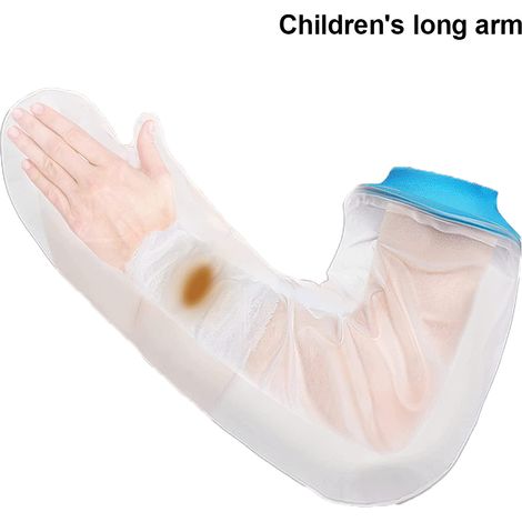 Protection Étanche Bras Plâtre, Douche Adulte Réutilisable, Bandage Main Poignet Coude (1/5)