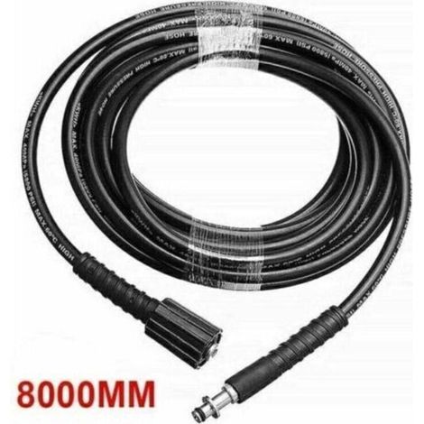 Convient aux tuyaux de pulvérisation haute pression Kärcher K2 K3 K4 K5 de 6 m/8 m/10 m, TRIMEC 8 m (1/4)