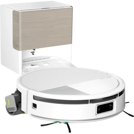 Irobot – Aspirateur robot 13000 Pa – Autopropulsion et lavage – Navigation intelligente – Vidage automatique – Pour foyers avec animaux