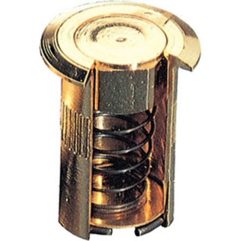 5SC SC POZZETTO OTTONE A MOLLA MM.10 (1/2)