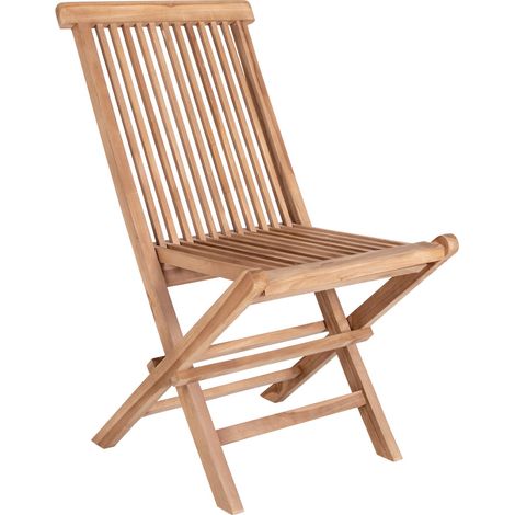 Torad Chaise de jardin en teck massif. (1/5)