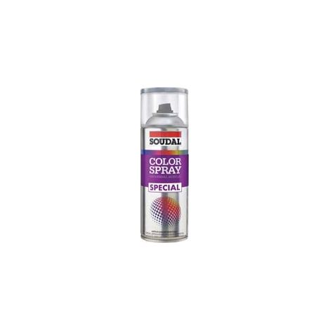 COLOR SPRAY SPECIAL ALLUMINIO PER RUOTE SMALTO ACRILICO SPRAY- - ml.400 - alluminio per ruote (160336) - 6 pezzi SOUDAL