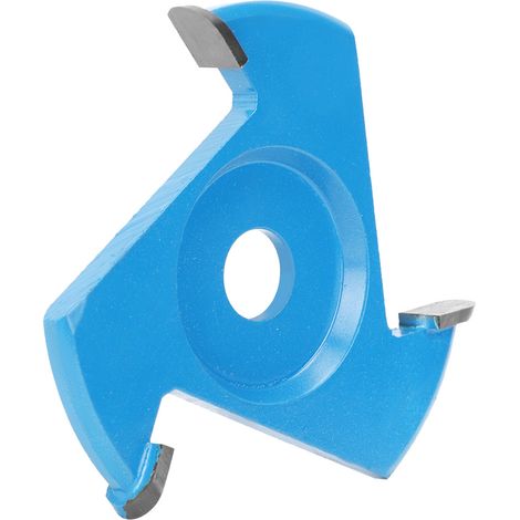 Lame triangulaire pour meuleuse d'angle, 3 dents en acier carbure de tungstène, outil de sculpture, accessoires pour meuleuse d'angle (1/5)