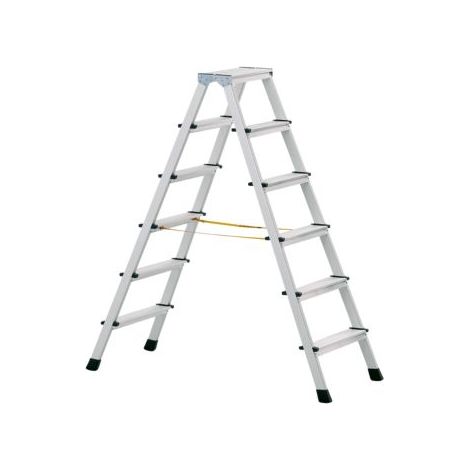 ZARGES XLstep B - LM-Stufen-Stehleiter 2 x 6 Stufen (1/5)