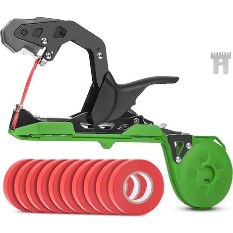 Machine à attacher les plantes, outil pour attacher les tiges de plantes, pour tomates, potager avec 10 000 pièces (1/4)