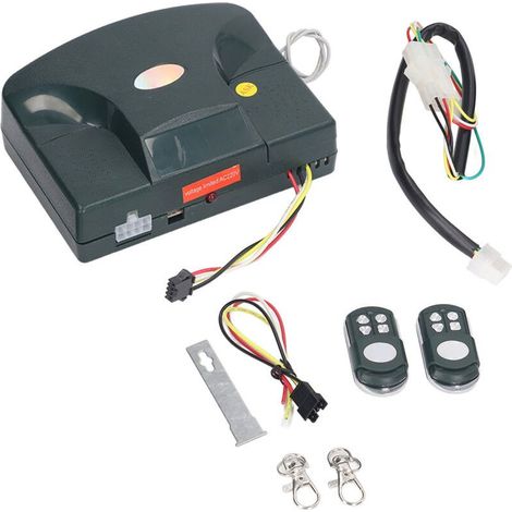 Commutateur de télécommande sans fil, contrôleur de porte à rouleau à 4 relais avec Protection contre les surcharges pour porte de maison 220V (1/5)
