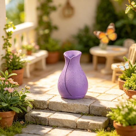 Mini vase décoratif style tendance, petit contenant créatif pour fleurs artificielles, décoration de table et maison, accessoire DIY pour composition florale et mini jardin 2pcs (1/5)