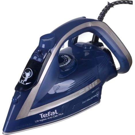 Tefal FV6830 Ultragliss Anti-Calc Plus Pulitore a vapore Blu/Argento (1/5)