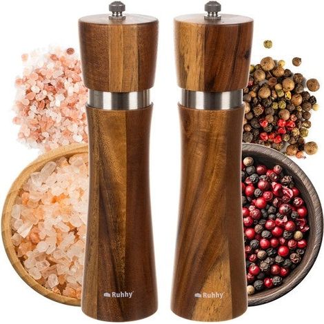 Ruhhy Küchenschleifer aus elegantem braunem Holz