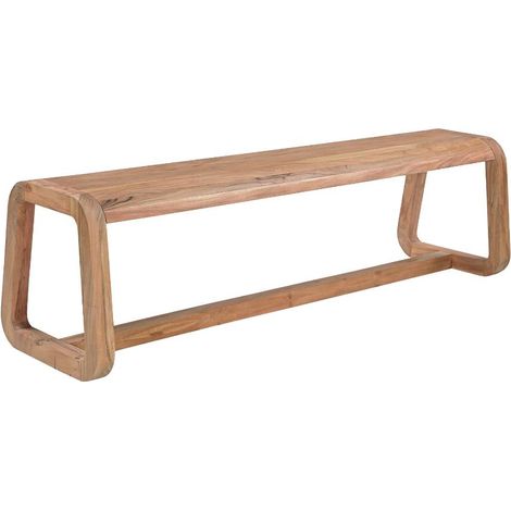 Banc en bois d'acacia Kalani (1/5)