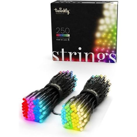 Twinkly Strings Special Edition Catena 250 LED multicolore RGB+W