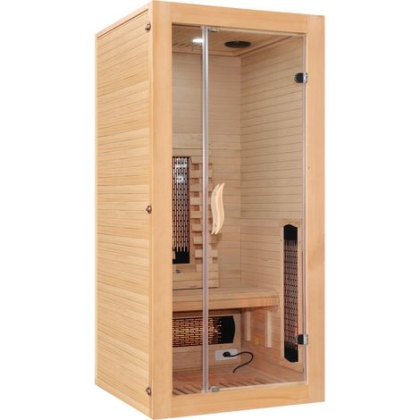 Bagno Italia Sauna Infrarossi 90x90 con 4 irradiatore full spectrum e 1 in carbonio